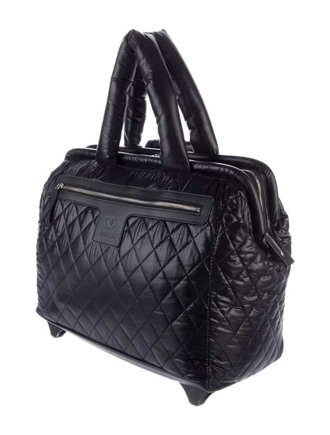 chanel trolley rolling suitcase|cocoon trolley case.